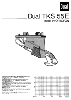Dual TKS-55E-Owners-Manual 